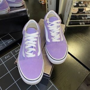 Old school Vans purple